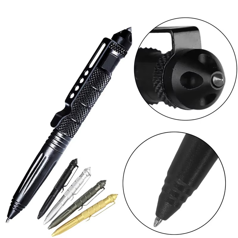 Pen Tactical Glass - 1/2pcs High Quality Metal Military Tactical