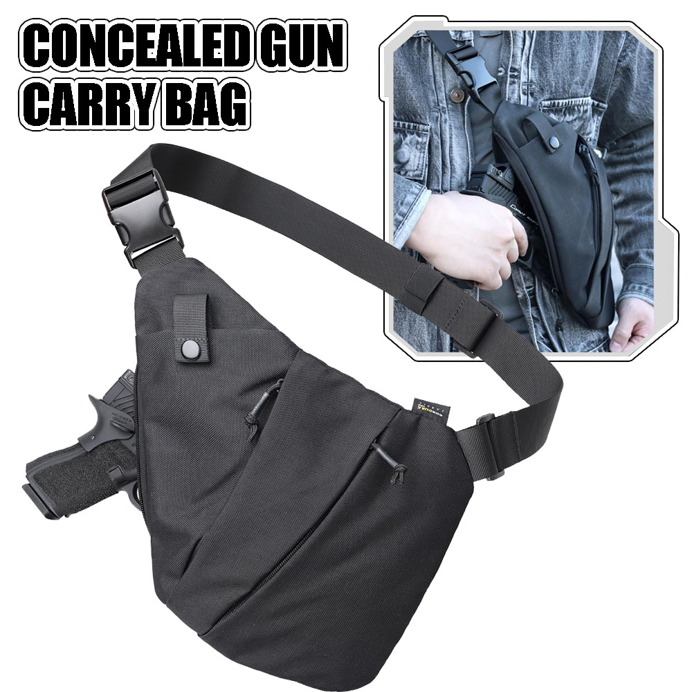 Edc Carry Pistols - Tactical Concealed Gun Carry Bag Men's