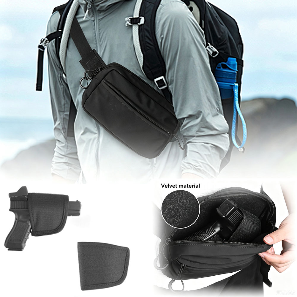 Edc Carry Pistols - Concealed Carry Waist Bag Tactical Fanny