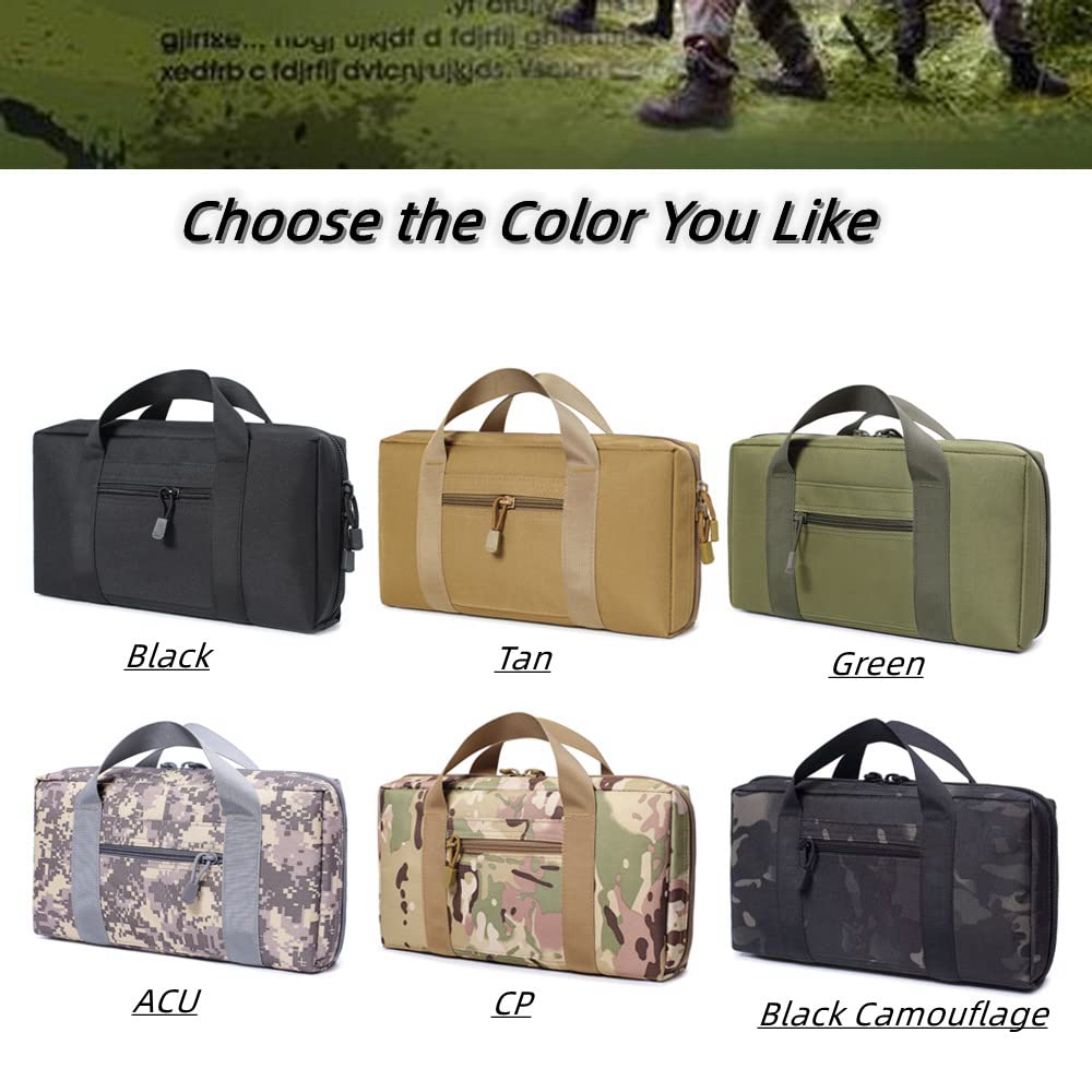 Edc Carry Pistols - Tactical Pistol Range Bag Gun Case