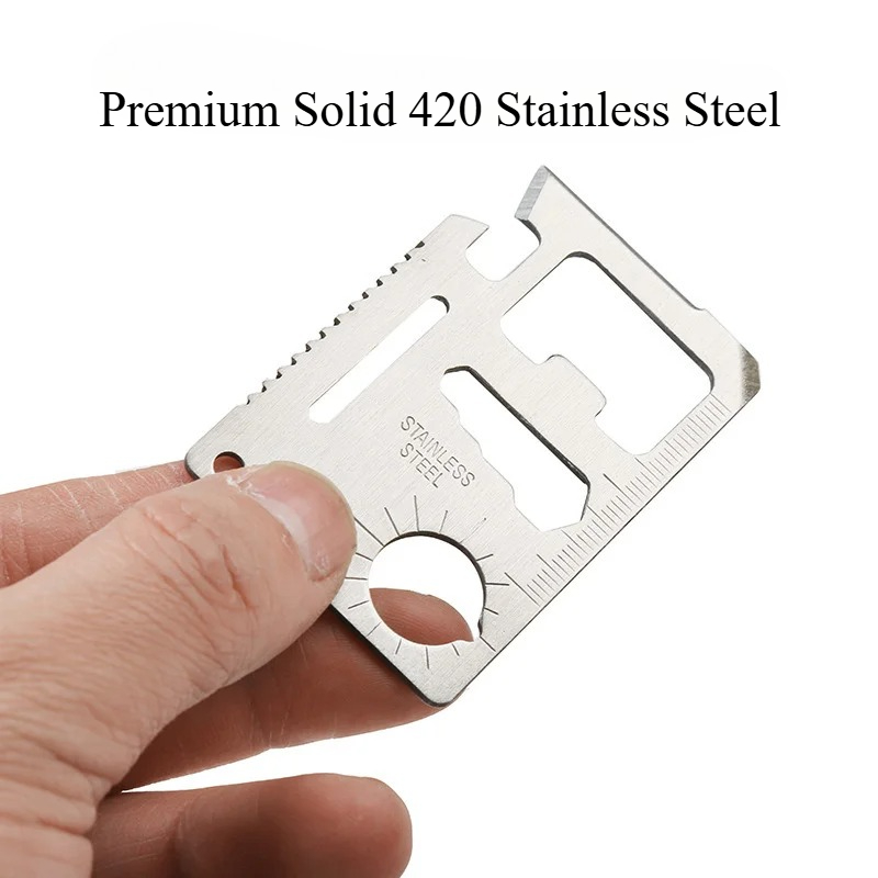 Multitool Credit Card - 1Pc EDC Credit Card Knife Stainless