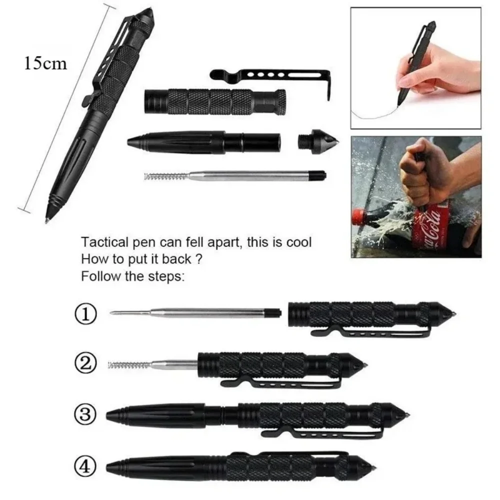 Multi-Function Tactical Pen Tu - огляд і ціна Pen Tactical Glass