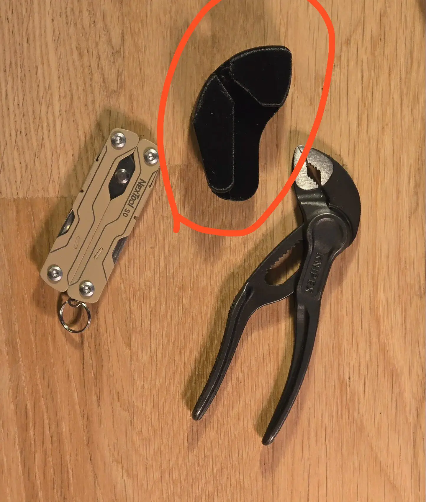 3D Printed EDC Combo Retainer  - огляд і ціна Edc Carry Pliers