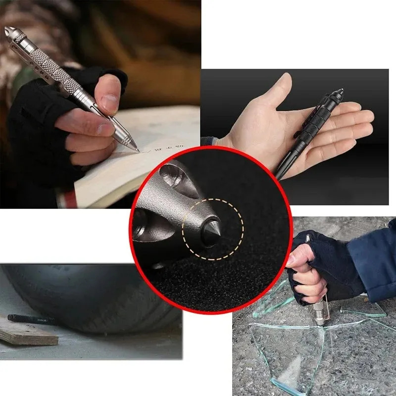 1/2pcs High Quality Metal Mili - огляд і ціна Pen Tactical Glass