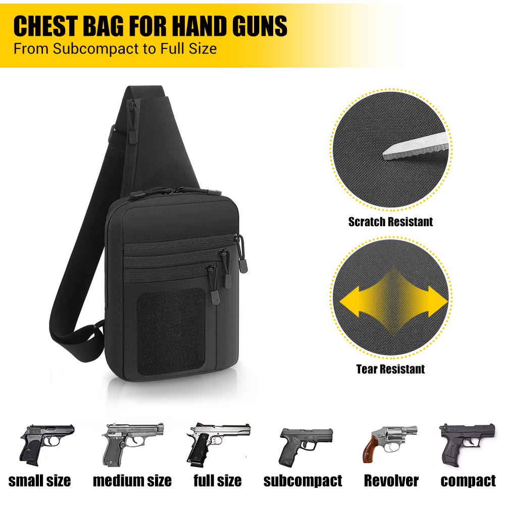 Tactical Pistol Gun Bag Concea - огляд і ціна Edc Carry Pistols