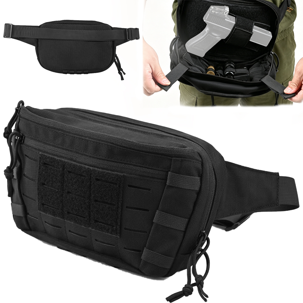 Tactical Pistol Waist Bag CCW  - огляд і ціна Edc Carry Pistols