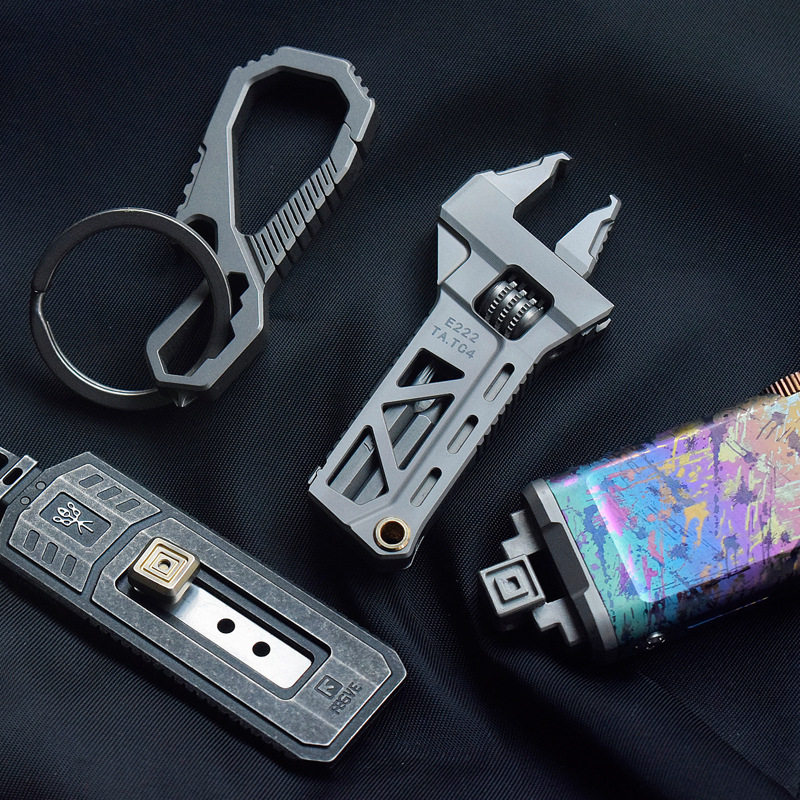 TC4 All-titanium Alloy Wrench  - огляд і ціна Edc Carry All