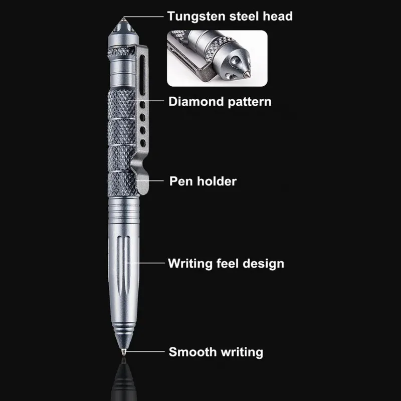 Military Tactical Pen Multifun - огляд і ціна Pen Tactical Glass