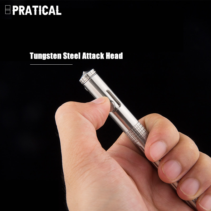 New Self Defense Stainless Ste - огляд і ціна Pen Tactical Glass