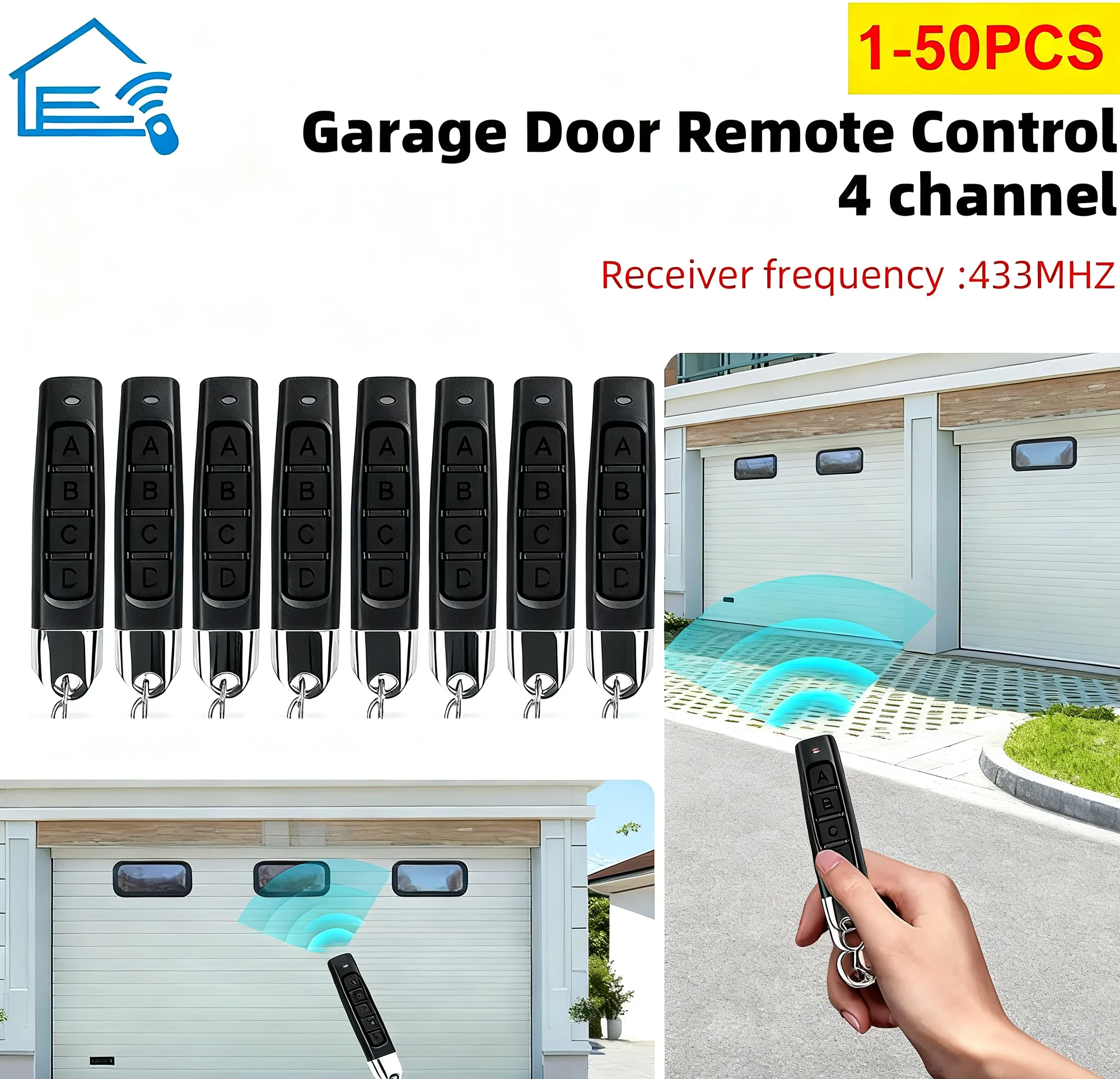 Remote Control 433MHz Car Key  - огляд і ціна Bottle Opener Keyring