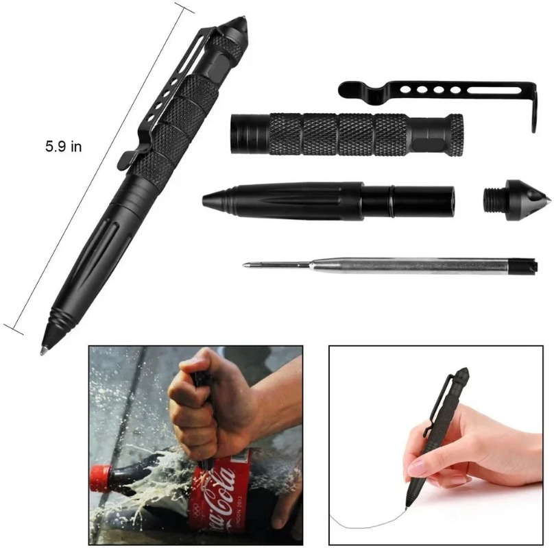 Military Tactical Pen Aluminum - огляд і ціна Pen Tactical Glass