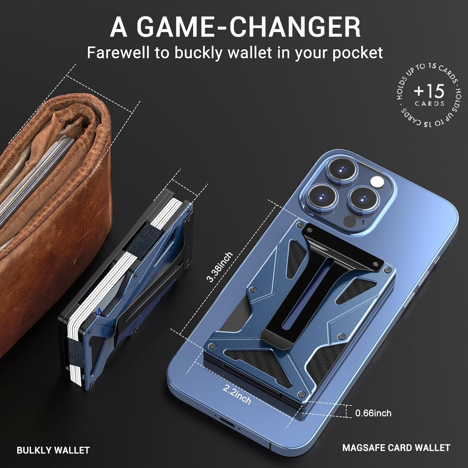 MagSafe Wallet Money Clip with - огляд і ціна Money Clip Magnetic