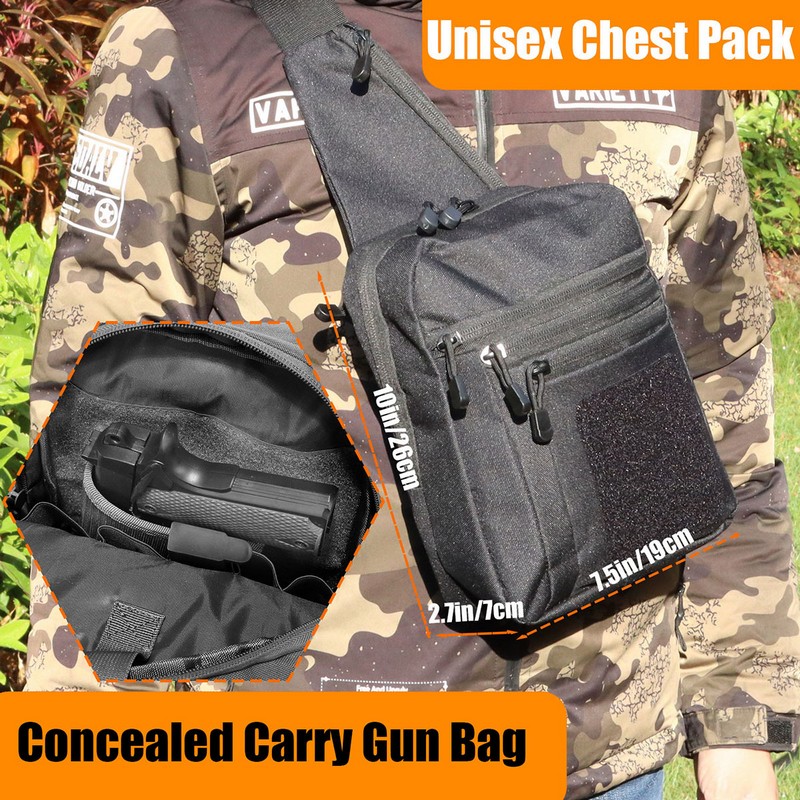 New Tactical Chest Bag Pistol  - огляд і ціна Edc Carry Pistols