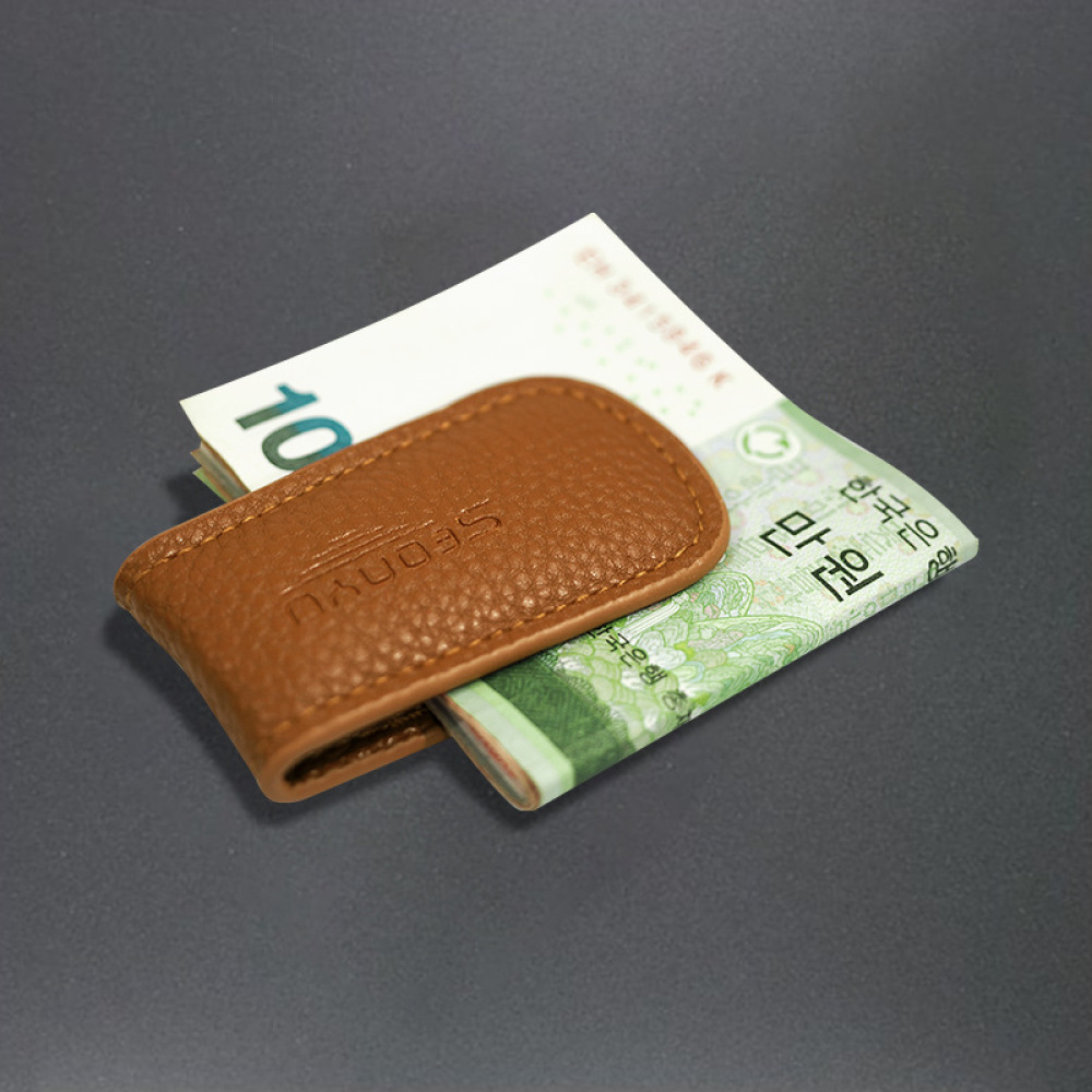 Luxury Cowhide Leather Magneti - огляд і ціна Money Clip Magnetic