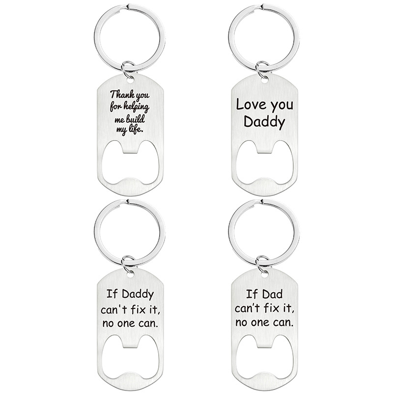 Personalized Keychain Laser En - огляд і ціна Bottle Opener Keyring