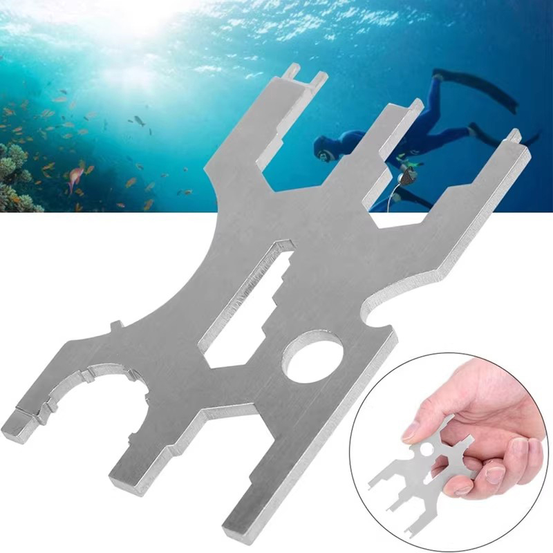 316 Stainless Steel Scuba Divi - огляд і ціна Multitool Credit Card