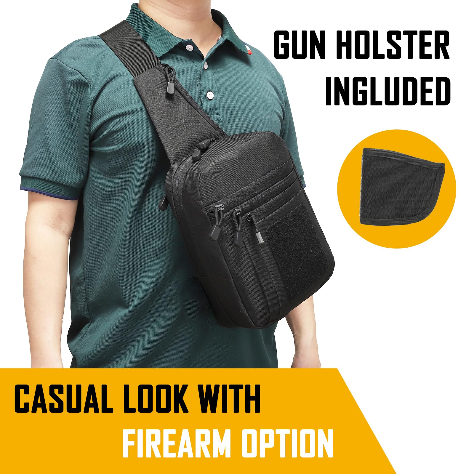 Concealed Carry Crossbody Bag  - огляд і ціна Edc Carry For Men