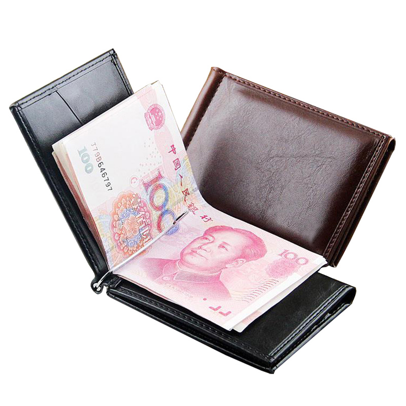 Hot Sale Fashion Men's Leather - огляд і ціна Money Clip Magnetic